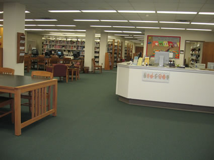 The Curriculum Materials Center Front Desk