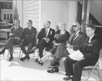 The dedication of the new Cook Library, 1960