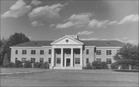 The first version of Cook Library, now known as  
 known as Kennard-Washington Hall